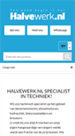 Mobile Screenshot of halvewerk.nl